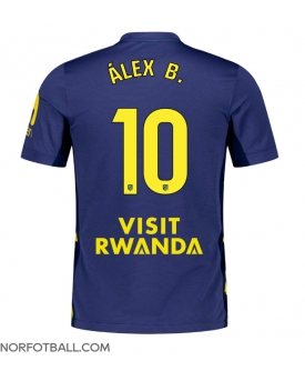 Billige Fotballdrakt Atletico Madrid Alex Baena #10 Replika Bortedrakt 2025-26 Kortermet Billige Fotballdrakt Atletico Madrid Alex Baena #10 Replika Bortedrakt 2025-26 Kortermet